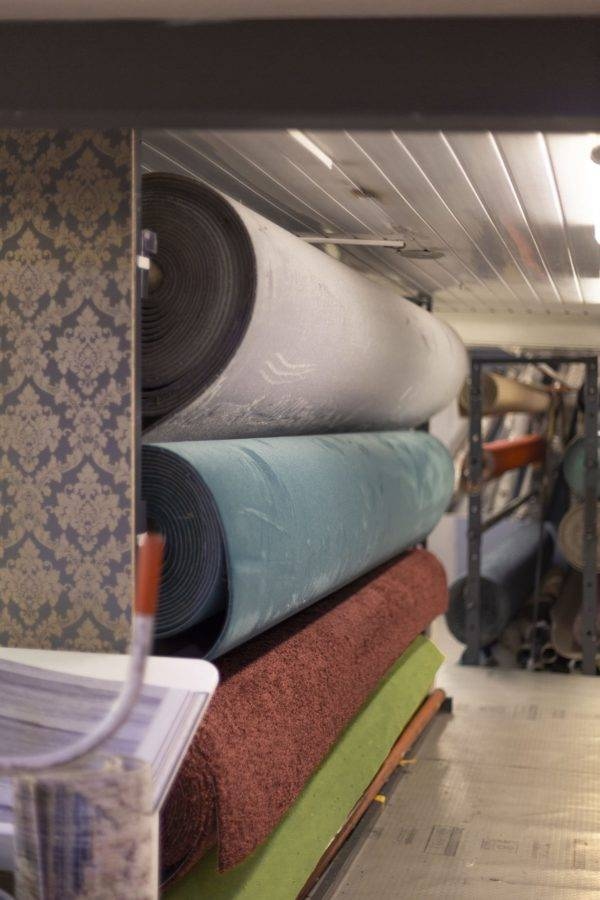 Revêtements textiles en rouleau