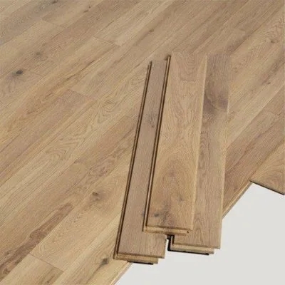 Détail de parquet aspect bois naturel