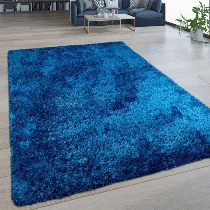 Tapis shaggy à poils longs